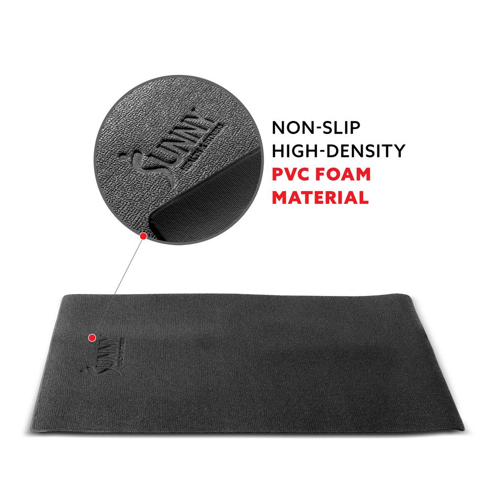 Sunny Health & Fitness Equipment Mat -Extra Small - NO. 074-XS. Picture 6