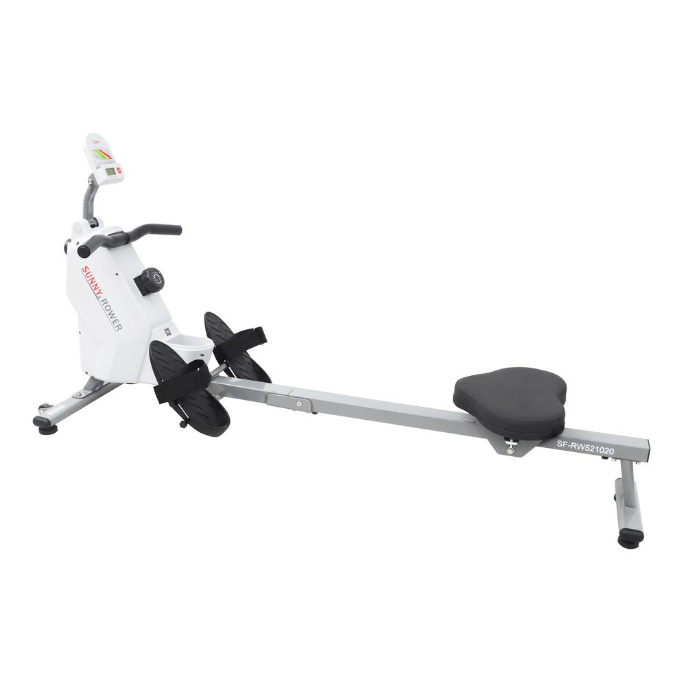 Sunny Health & Fitness SMART Compact Foldable Magnetic Rowing Machine with Bluetooth Connectivity - SF-RW521020. Picture 10