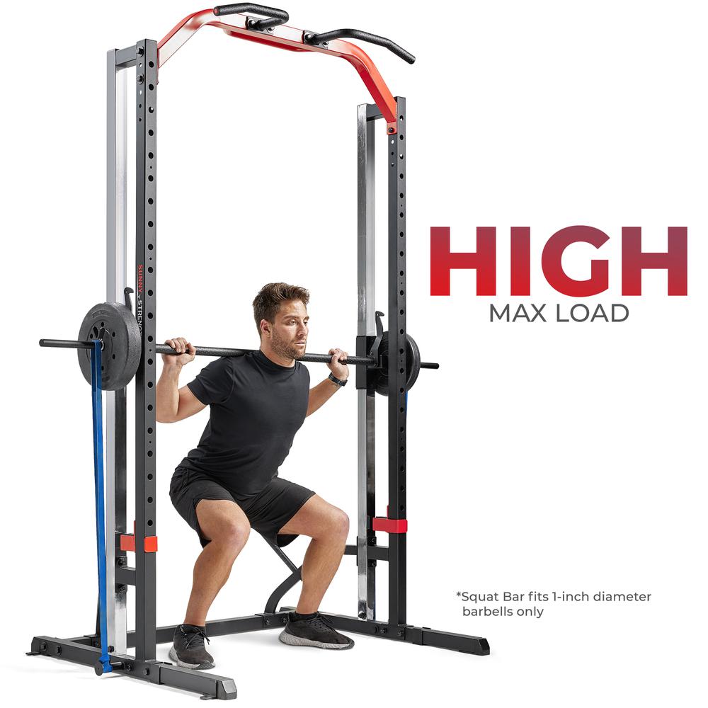 Sunny Health & Fitness Smith Machine Squat Rack Essential Series – SF-XF920020. Picture 3