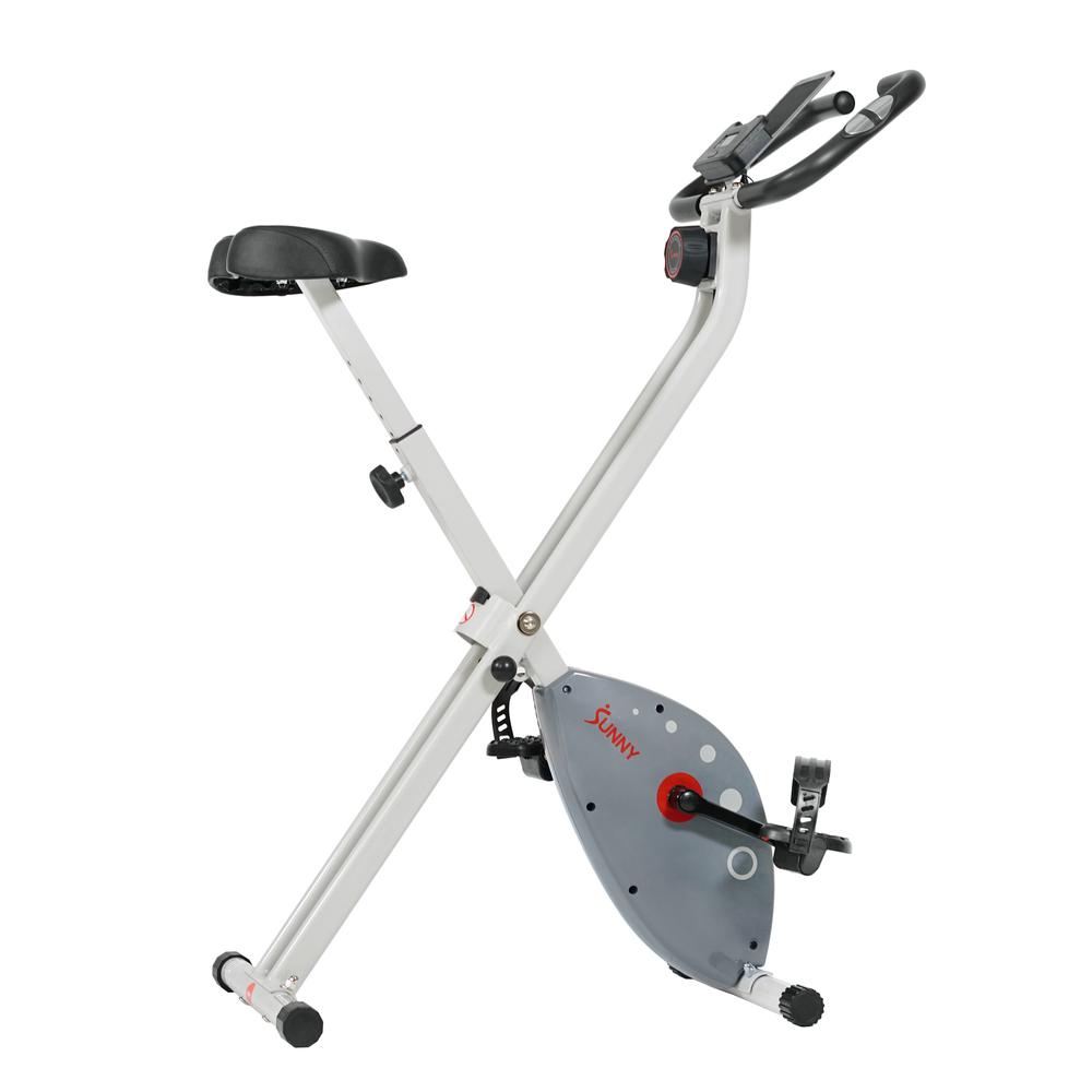 Sunny Health & Fitness Magnetic Foldable Exercise Bike - SF-B2989. Picture 2