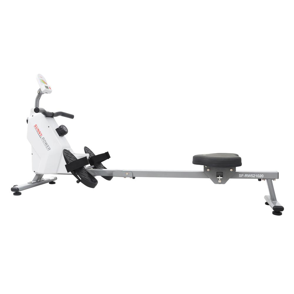 Sunny Health & Fitness SMART Compact Foldable Magnetic Rowing Machine with Bluetooth Connectivity - SF-RW521020. Picture 8