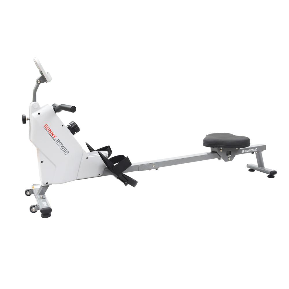 Sunny Health & Fitness SMART Compact Foldable Magnetic Rowing Machine with Bluetooth Connectivity - SF-RW521020. Picture 11