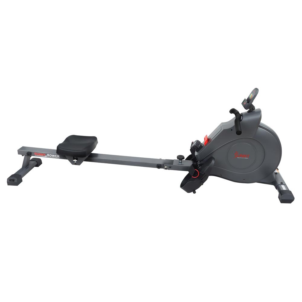 Sunny Health & Fitness SMART Compact Foldable Magnetic Rowing Machine with Bluetooth Connectivity - SF-RW522016. Picture 1