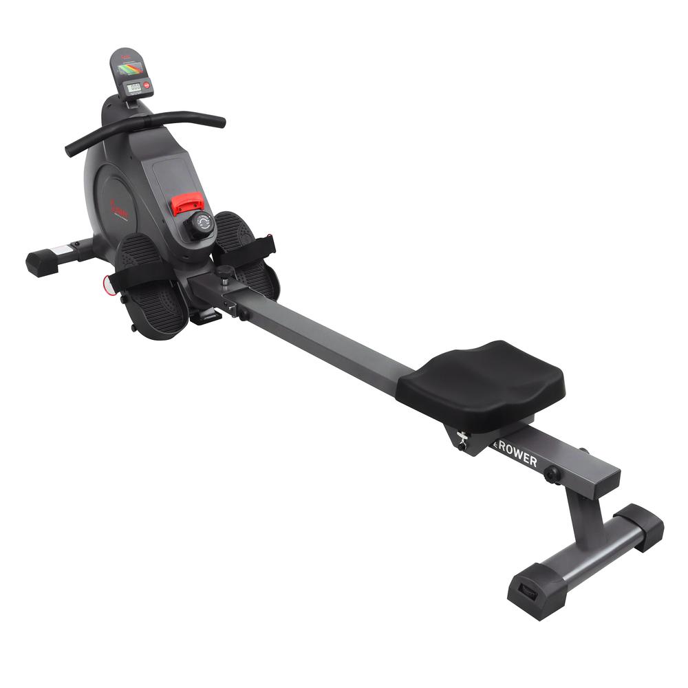 Sunny Health & Fitness SMART Compact Foldable Magnetic Rowing Machine with Bluetooth Connectivity - SF-RW522016. Picture 9