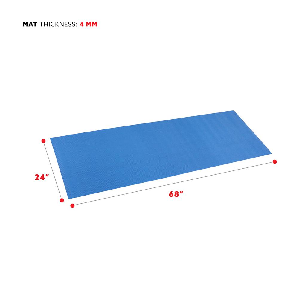 Yoga Mat (Blue). Picture 2