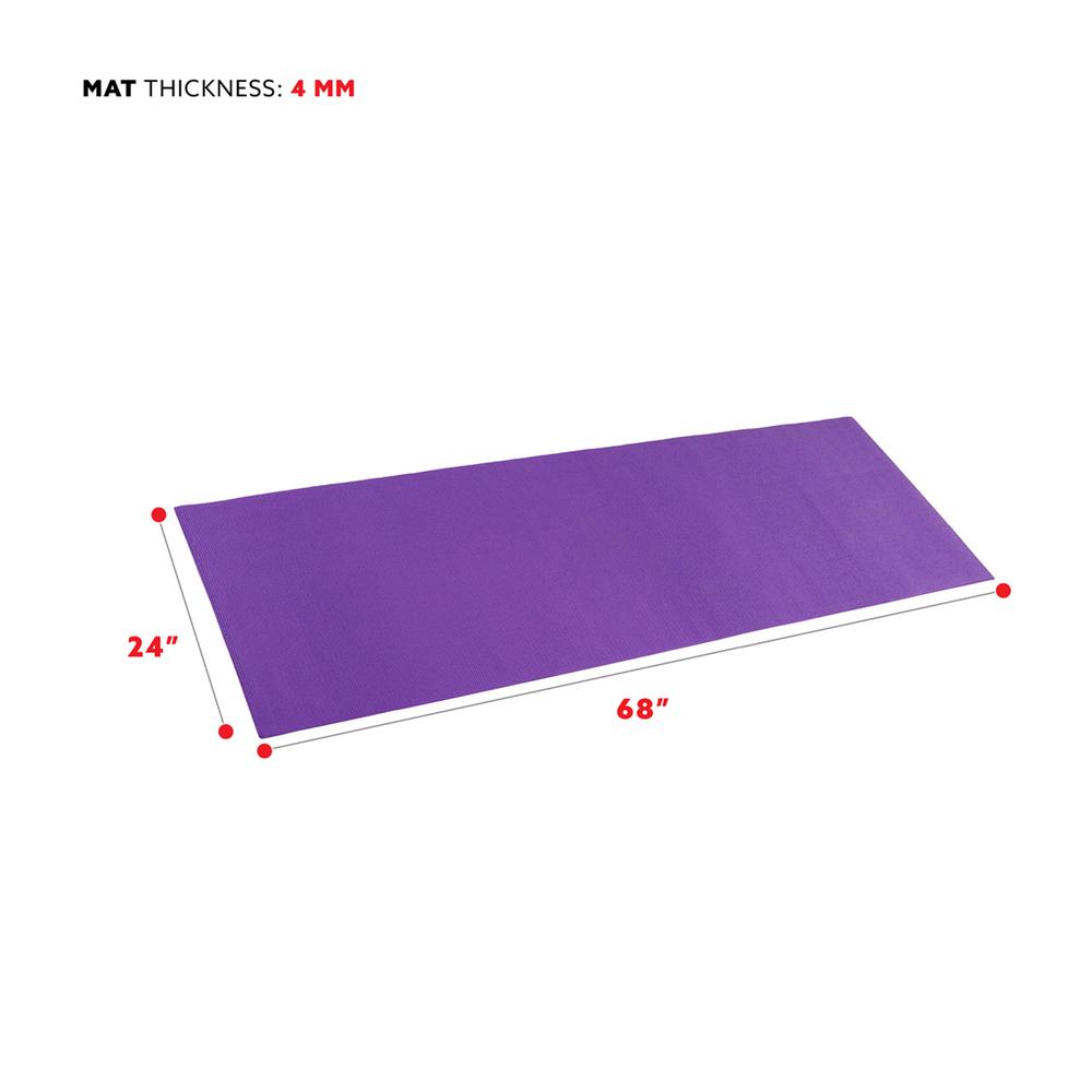 Yoga Mat (Purple). Picture 3
