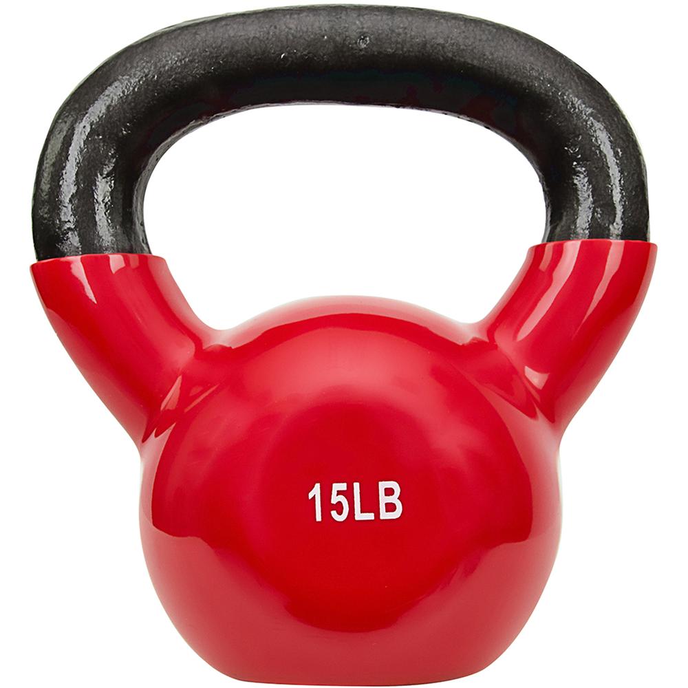Vinyl Coated Kettle Bell - 15Lbs. Picture 4