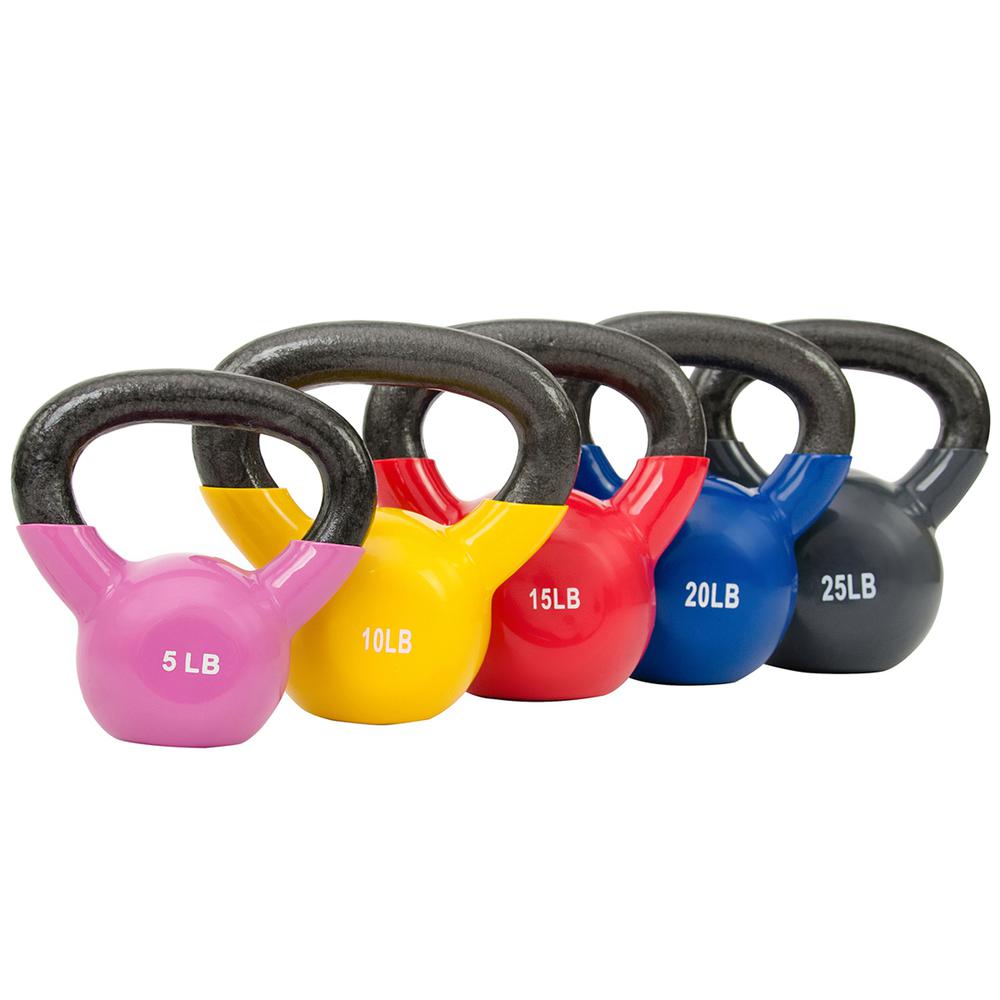 Vinyl Coated Kettle Bell - 15Lbs. Picture 5