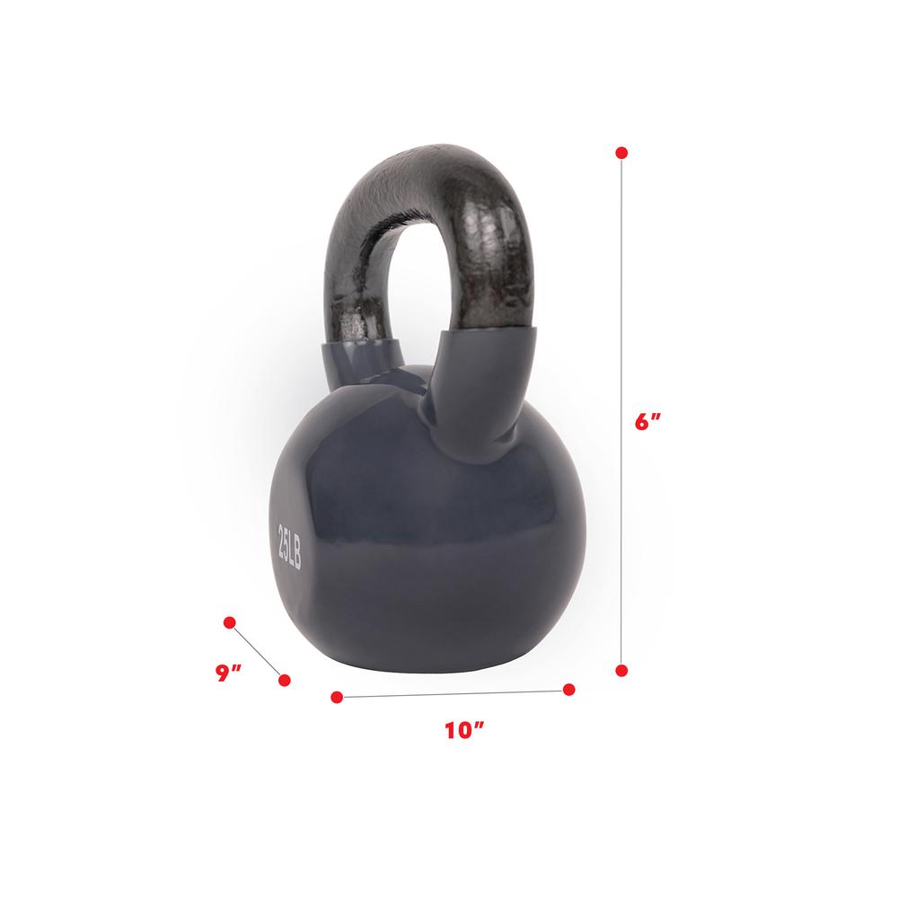 Vinyl Coated Kettle Bell - 25Lbs. Picture 2
