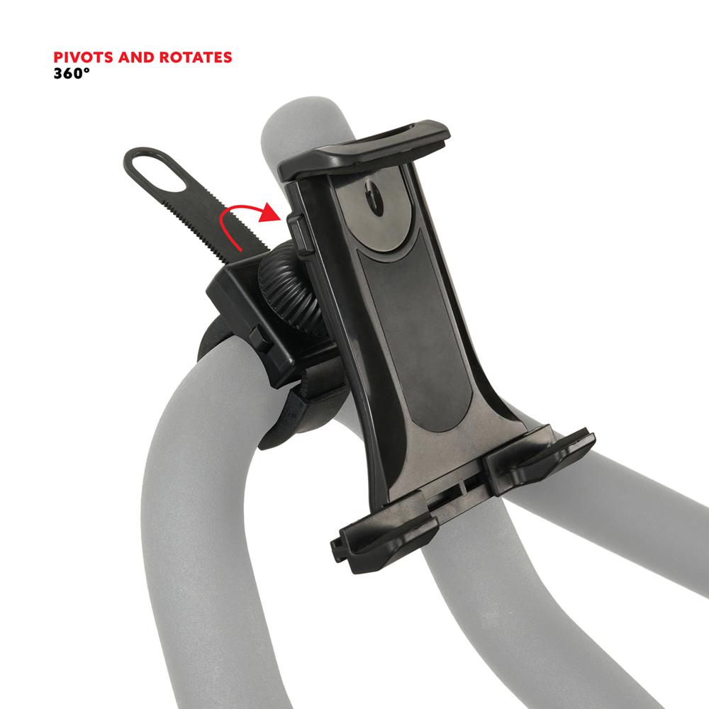 Sunny Health & Fitness Universal Bike Mount Clamp Holder for Phone and Tablet - NO. 082. Picture 3