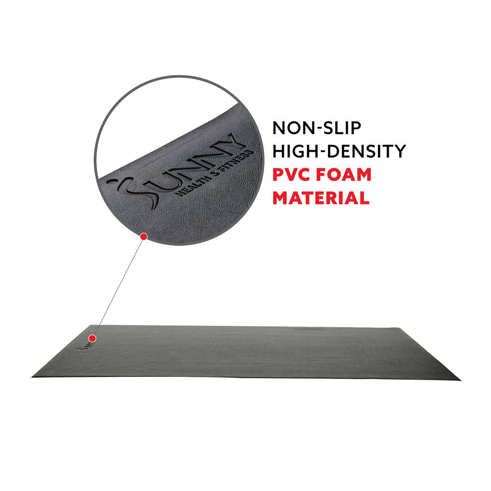 Sunny Health & Fitness 4' x 2' Fitness Equipment Floor Mat - NO. 083. Picture 6