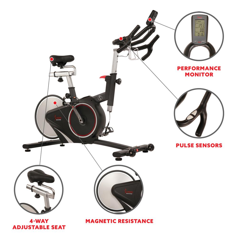 Belt Drive Magnetic Indoor Cycling Bike. Picture 4