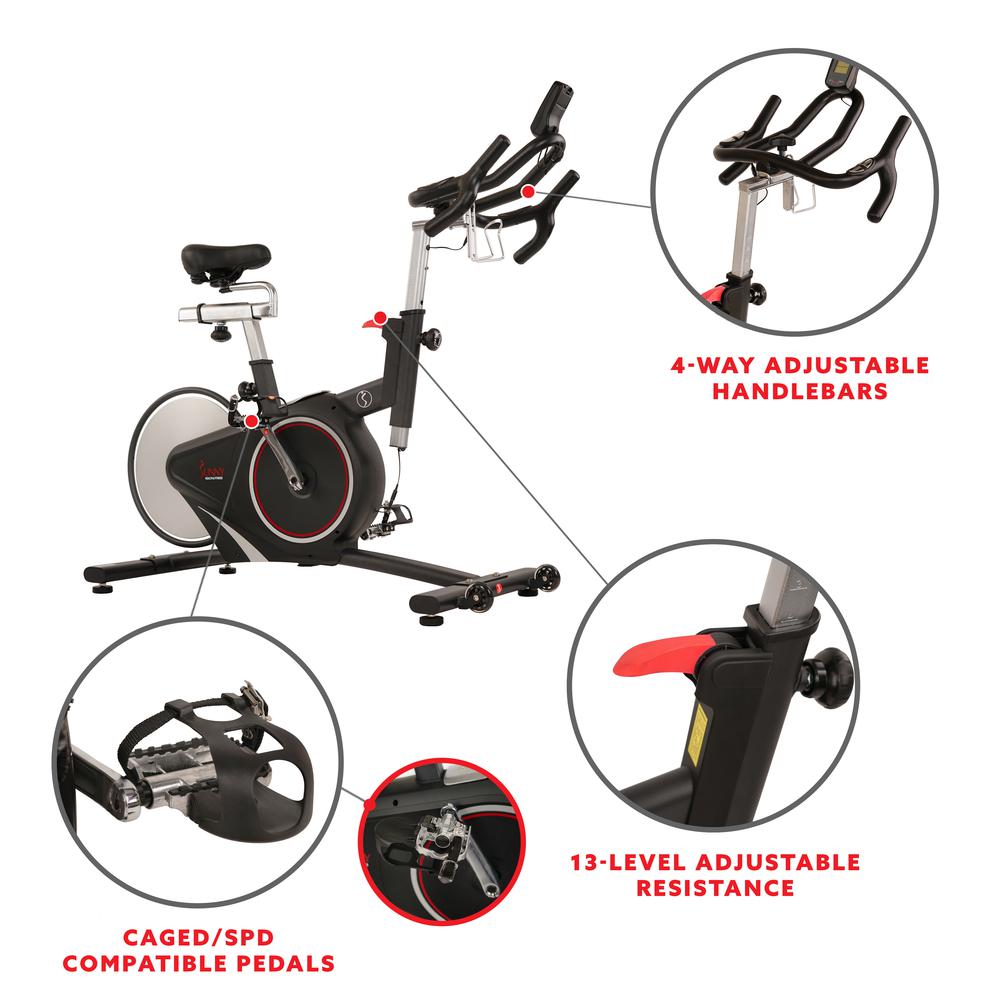 Belt Drive Magnetic Indoor Cycling Bike. Picture 5