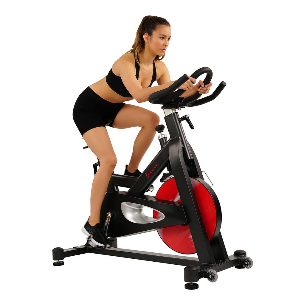 Sunny Health & Fitness Evolution Pro Magnetic Belt Drive Indoor Cycling Bike - SF-B1714. Picture 1