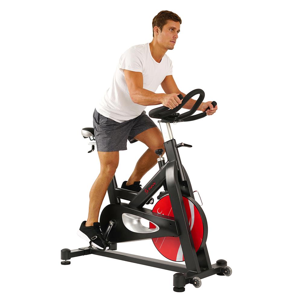 Sunny Health & Fitness Evolution Pro Magnetic Belt Drive Indoor Cycling Bike - SF-B1714. Picture 6
