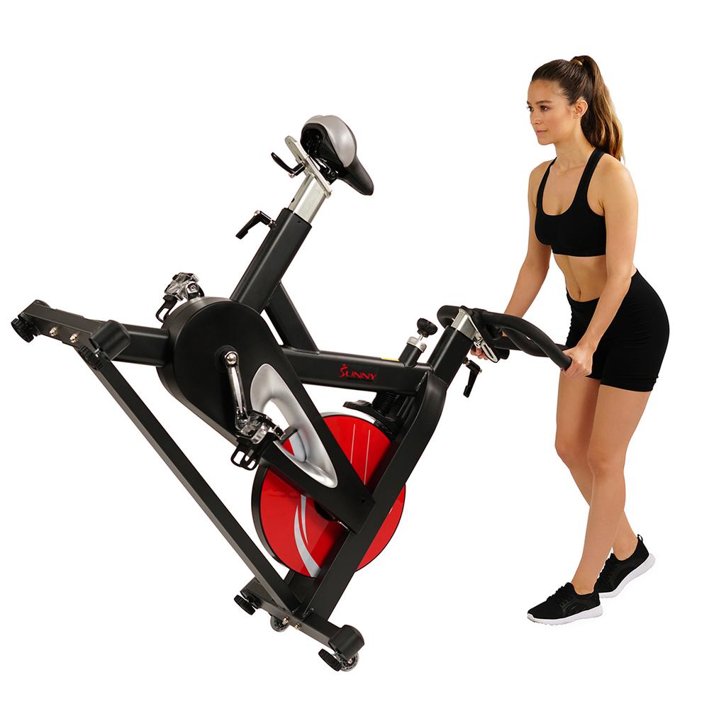 Sunny Health & Fitness Evolution Pro Magnetic Belt Drive Indoor Cycling Bike - SF-B1714. Picture 7