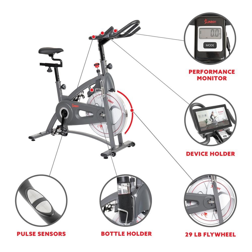 Magnetic Indoor Exercise Cycle Bike. Picture 3