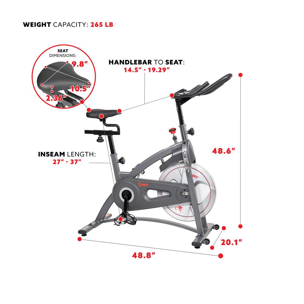 Magnetic Indoor Exercise Cycle Bike. Picture 6