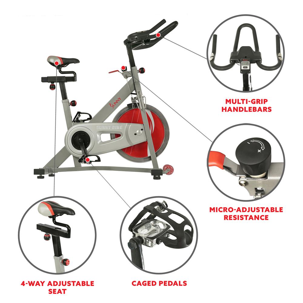 Pro II Indoor Cycling Bike with Device Mount. Picture 4
