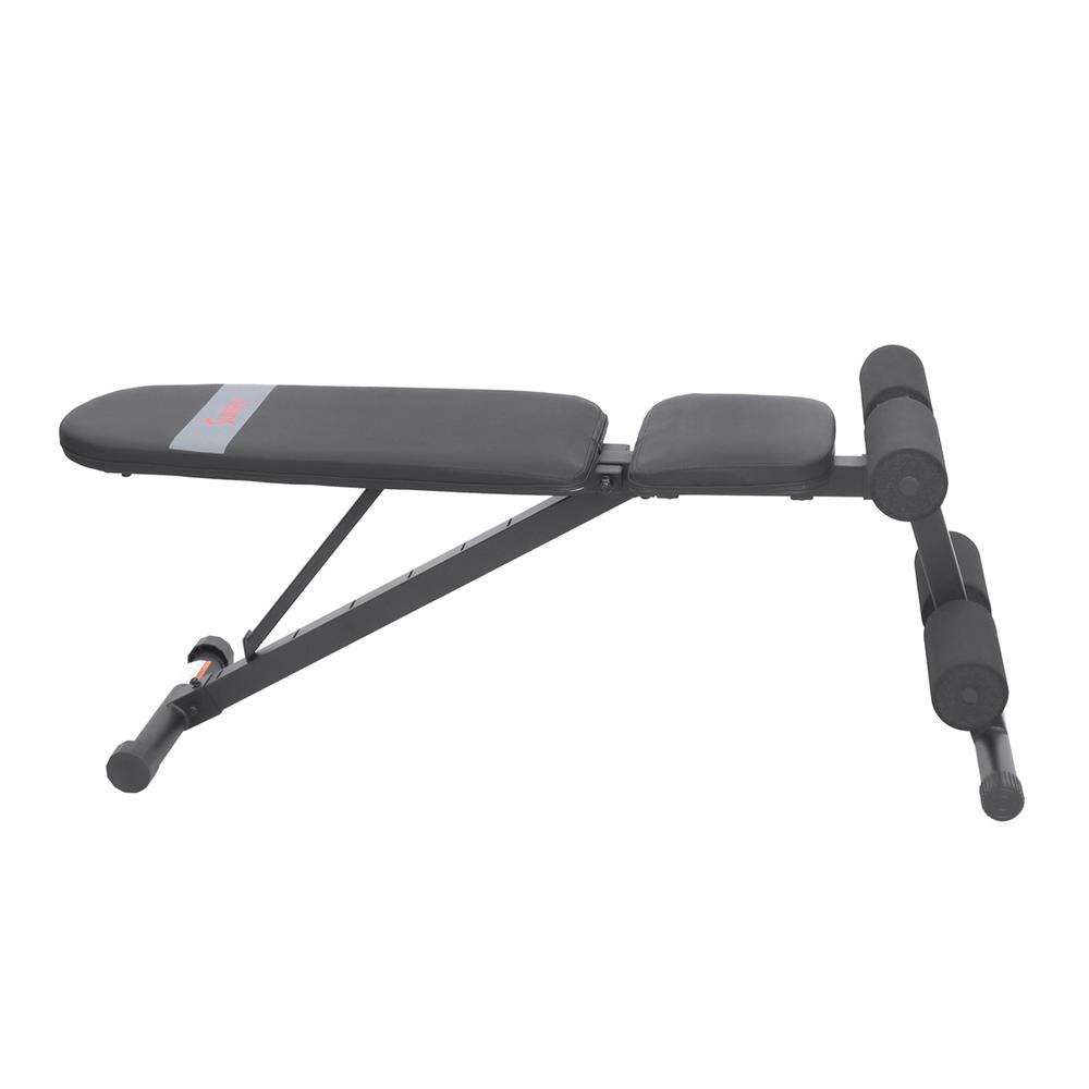Sunny Health & Fitness Adjustable Incline / Decline Weight Bench - SF-BH620038. Picture 8