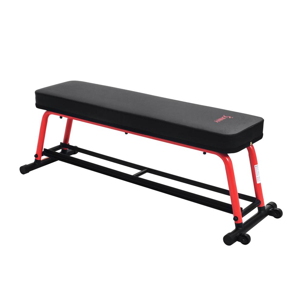 Sunny Health & Fitness Power Zone Strength Flat Bench - SF-BH6996. Picture 1