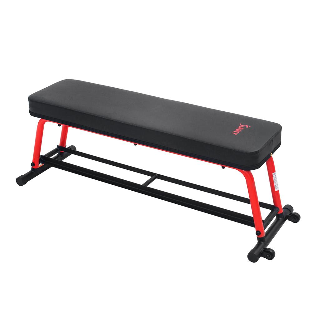Sunny Health & Fitness Power Zone Strength Flat Bench - SF-BH6996. Picture 2