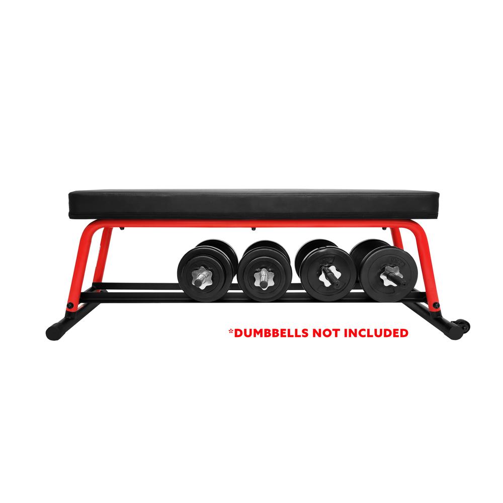 Sunny Health & Fitness Power Zone Strength Flat Bench - SF-BH6996. Picture 6