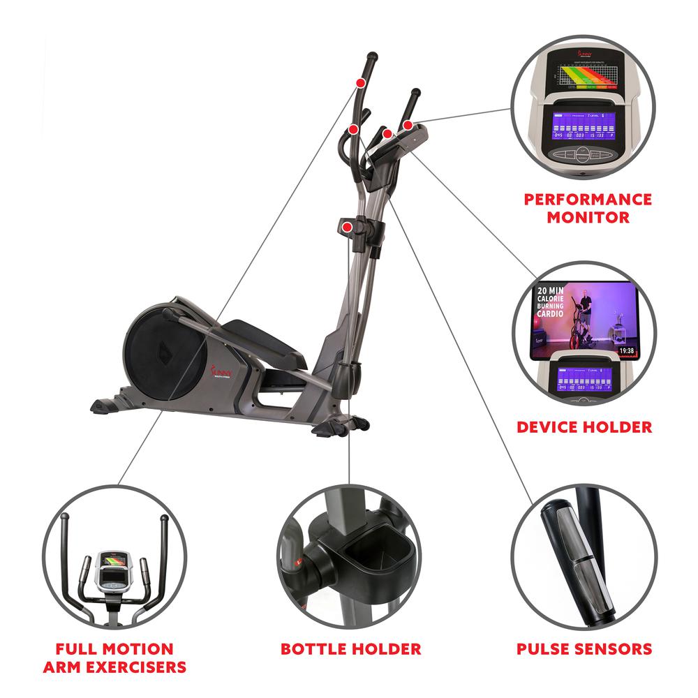 Pre-Programmed Elliptical Trainer - 15.5 in.. Picture 3
