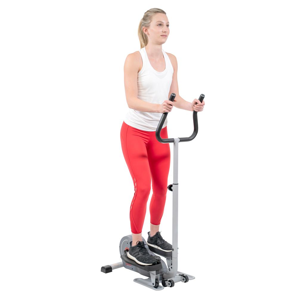 Magnetic Standing Elliptical with Handlebars. Picture 6