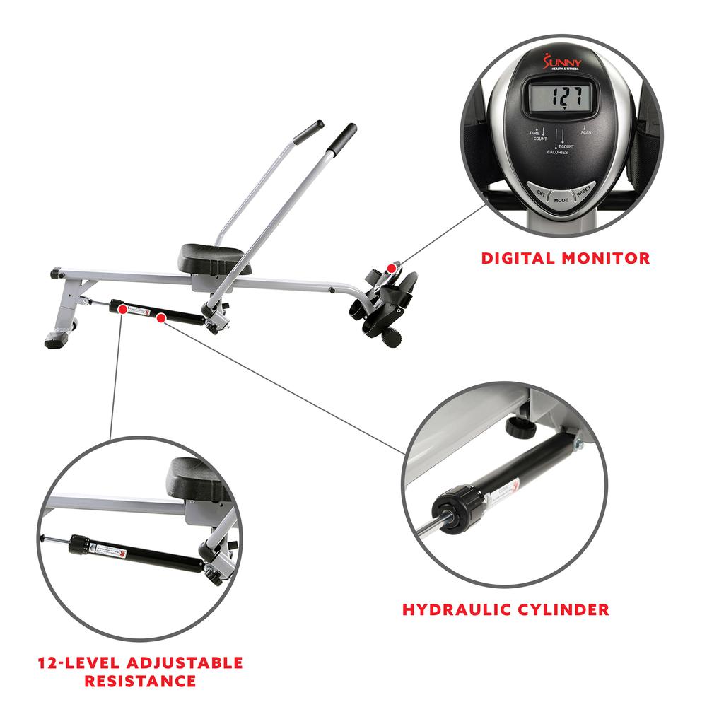Full Motion Rowing Machine. Picture 3