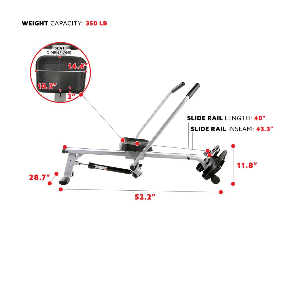 Full Motion Rowing Machine. Picture 5