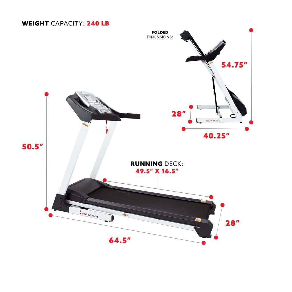 Smart Treadmill with Auto Incline. Picture 6