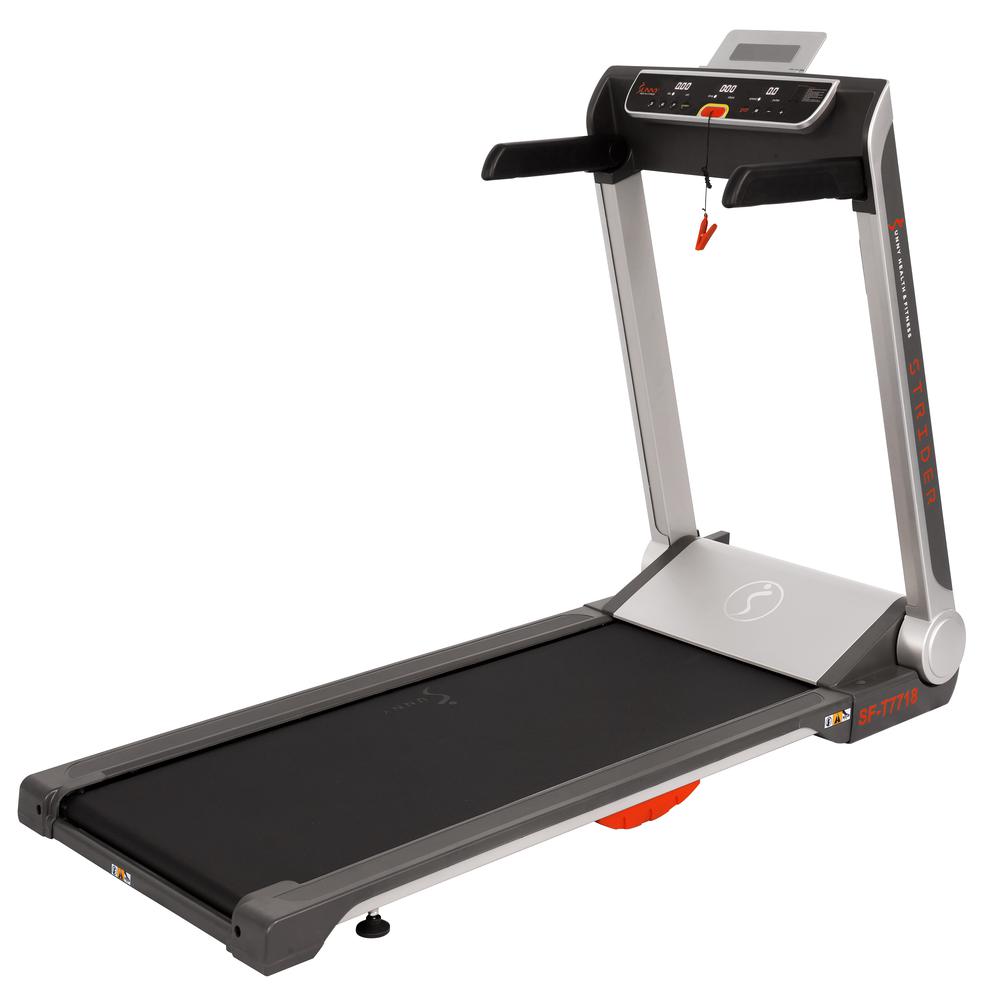 Sunny Health & Fitness Strider Treadmill with 20" Wide LoPro Deck - SF-T7718. Picture 5