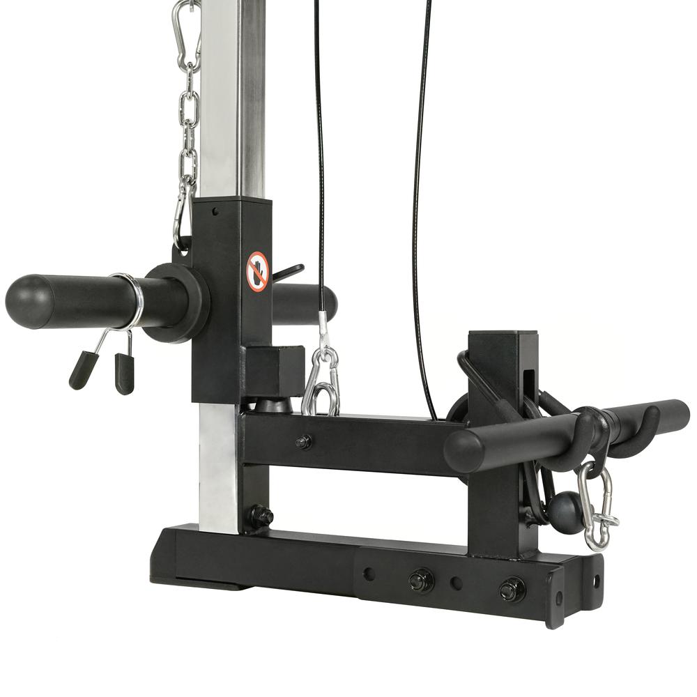 Sunny Health & Fitness Lat Pull Down Attachment Pulley System for Power Racks – SF-XF9927. Picture 5