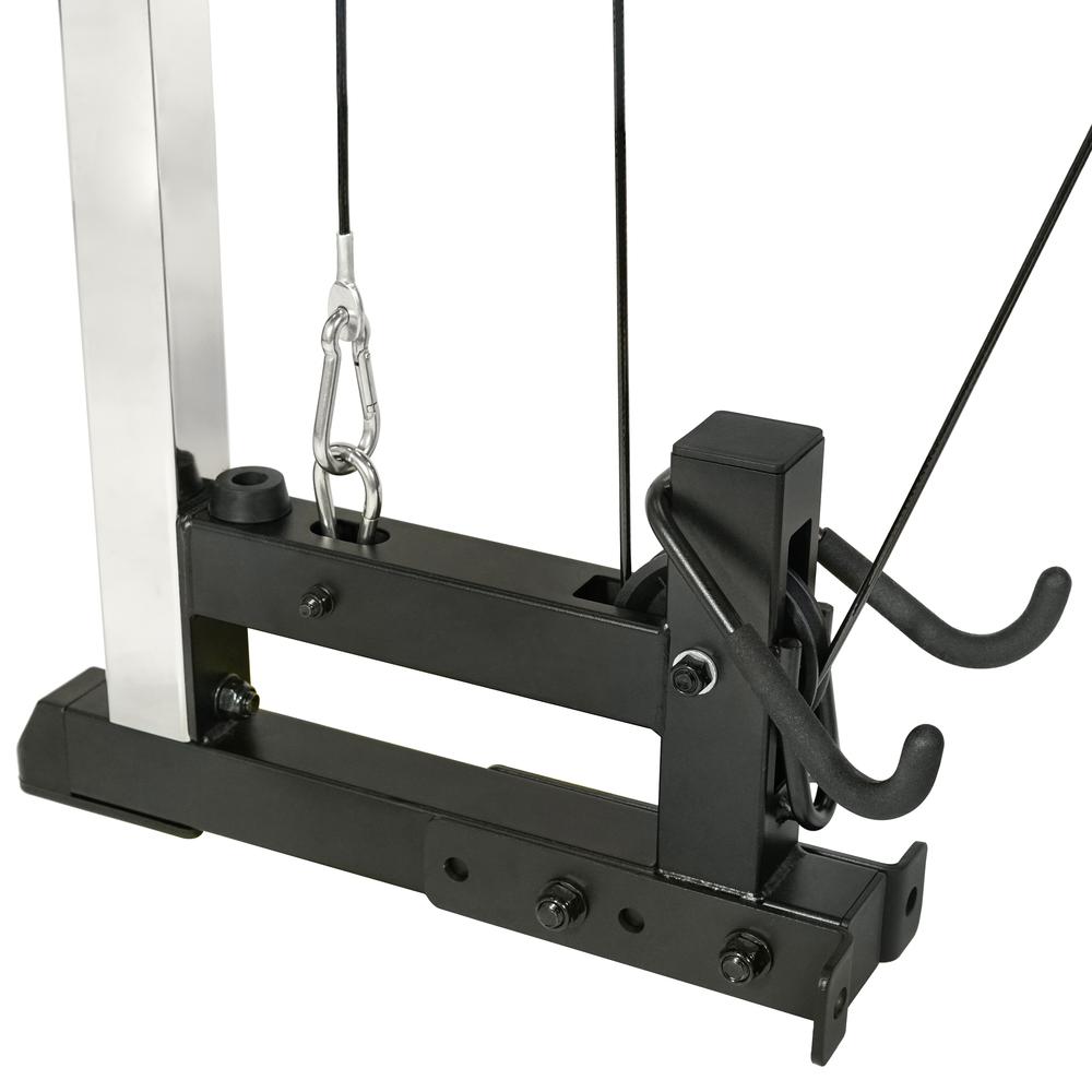 Sunny Health & Fitness Lat Pull Down Attachment Pulley System for Power Racks – SF-XF9927. Picture 6