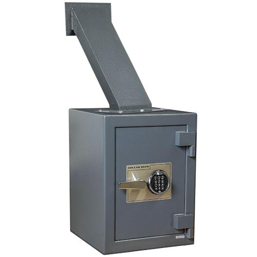 Depository Safe with inner locking department Gray. Picture 55