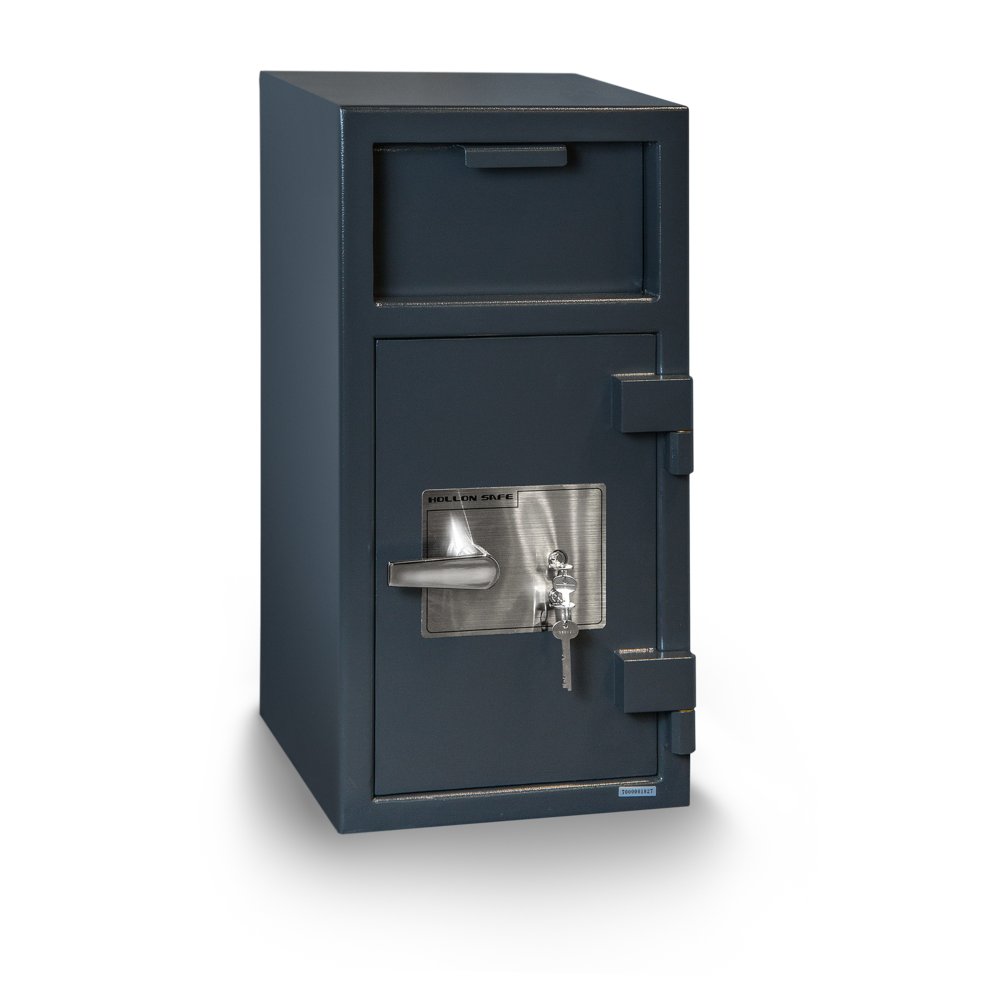 Depository Safe with inner locking department Gray. Picture 33