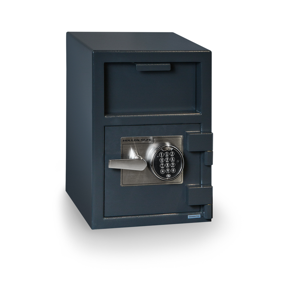 Depository Safe with inner locking department Gray. Picture 34