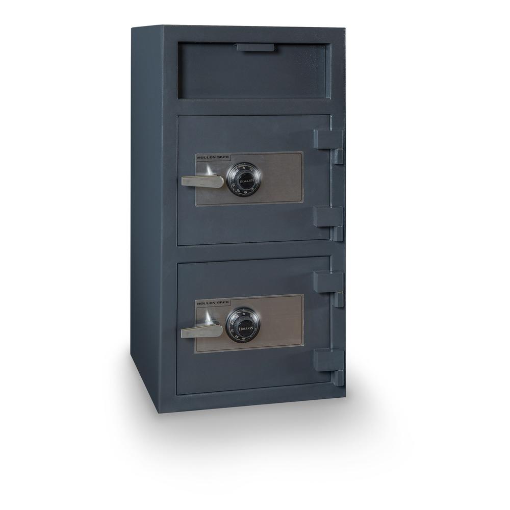 Depository Safe with inner locking department Gray. Picture 13