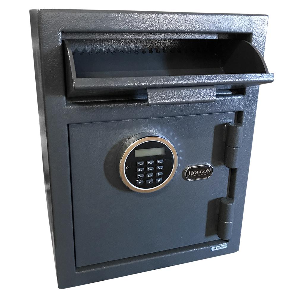Depository Safe with inner locking department Gray. Picture 51