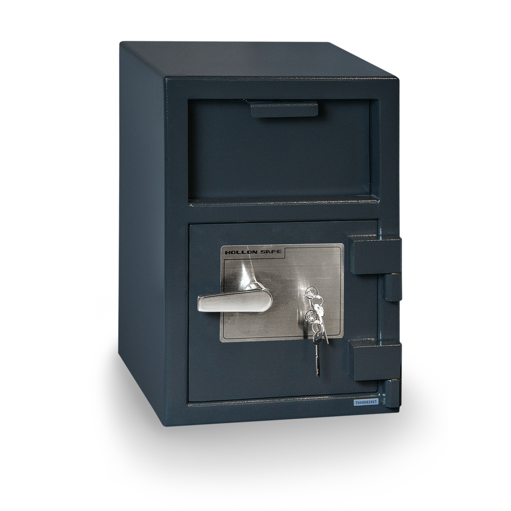 Depository Safe with inner locking department Gray. Picture 36