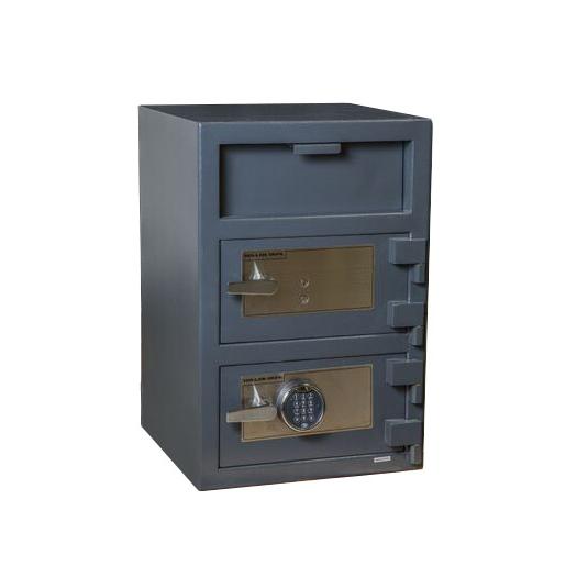 Double Door Depository Safe Gray. Picture 17