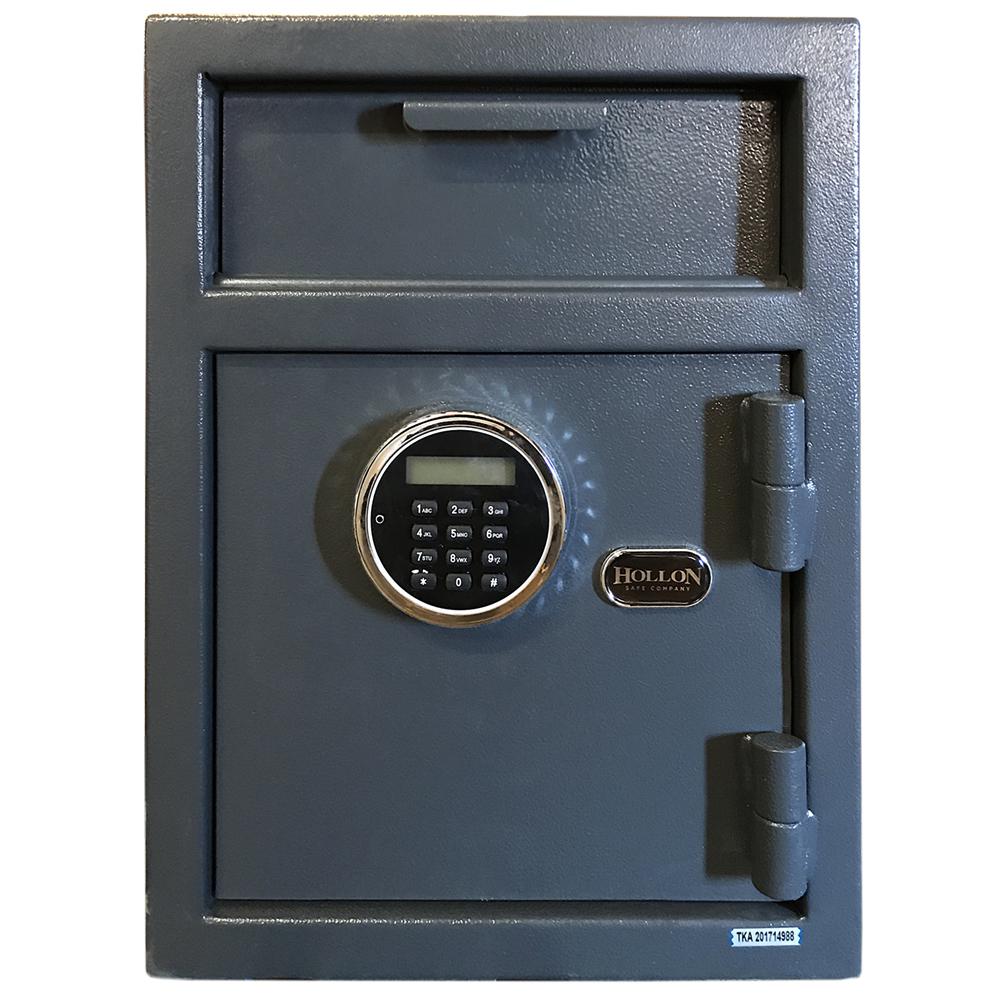 Depository Safe with inner locking department Gray. Picture 54