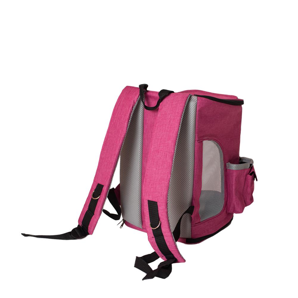Armarkat Model PC301P Pawfect Pets Backpack Pet Carrier in Pink and Gray Combo. Picture 7