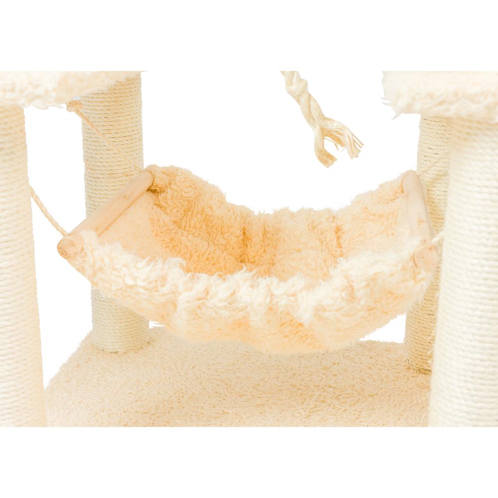 Armarkat Mult -Level Real Wood Cat Tree Hammock Bed, ClimbIng Center for Cats and Kittens A6901. Picture 10