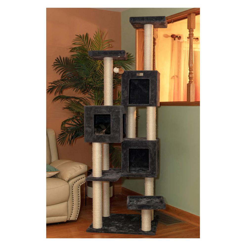Armarkat Real Wood Griant Cat Tower with Condos for Multiple Cats  A8104. Picture 10