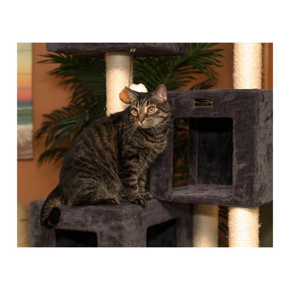 Armarkat Real Wood Griant Cat Tower with Condos for Multiple Cats  A8104. Picture 9