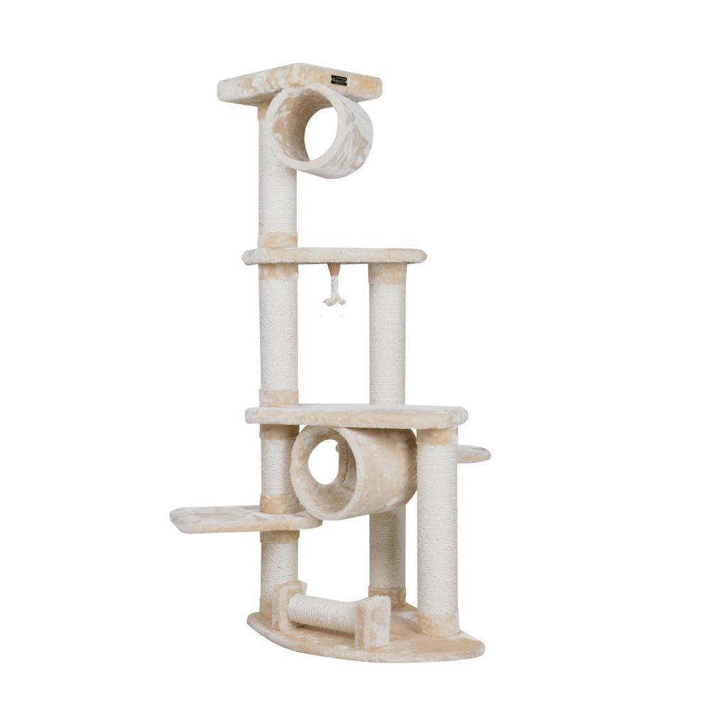 Armarkat 74 " H Press Wood Real Wood Cat Tree With Cured Sisal Posts for Scratching, A7463. Picture 2