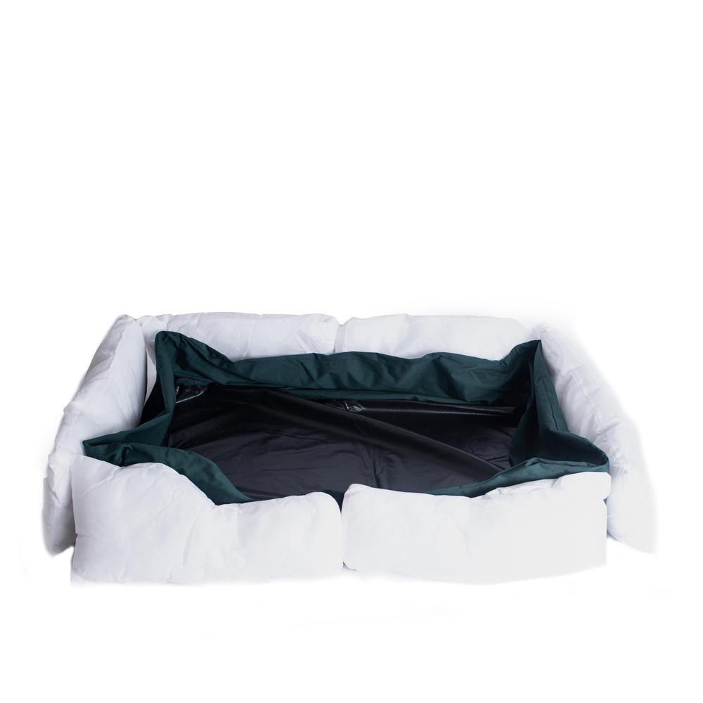 Armarkat Model D01FML-X Extra Large Laurel Green Bolstered Pet Bed. Picture 11
