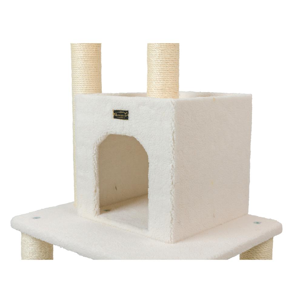 Armarkat B6203 Classic Real Wood Cat Tree, Jackson Galaxy Approved, Five Levels With Condo and Two Perches. Picture 9
